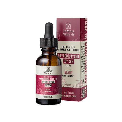 Lazarus Naturals Full Spectrum, High Potency SLEEP TINCTURE